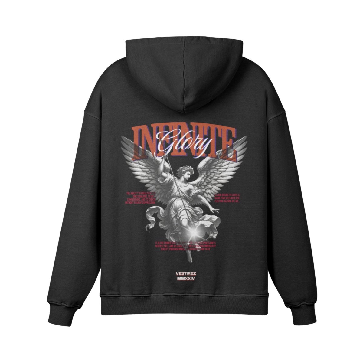 Infinite Glory - Faded Black Hoodie