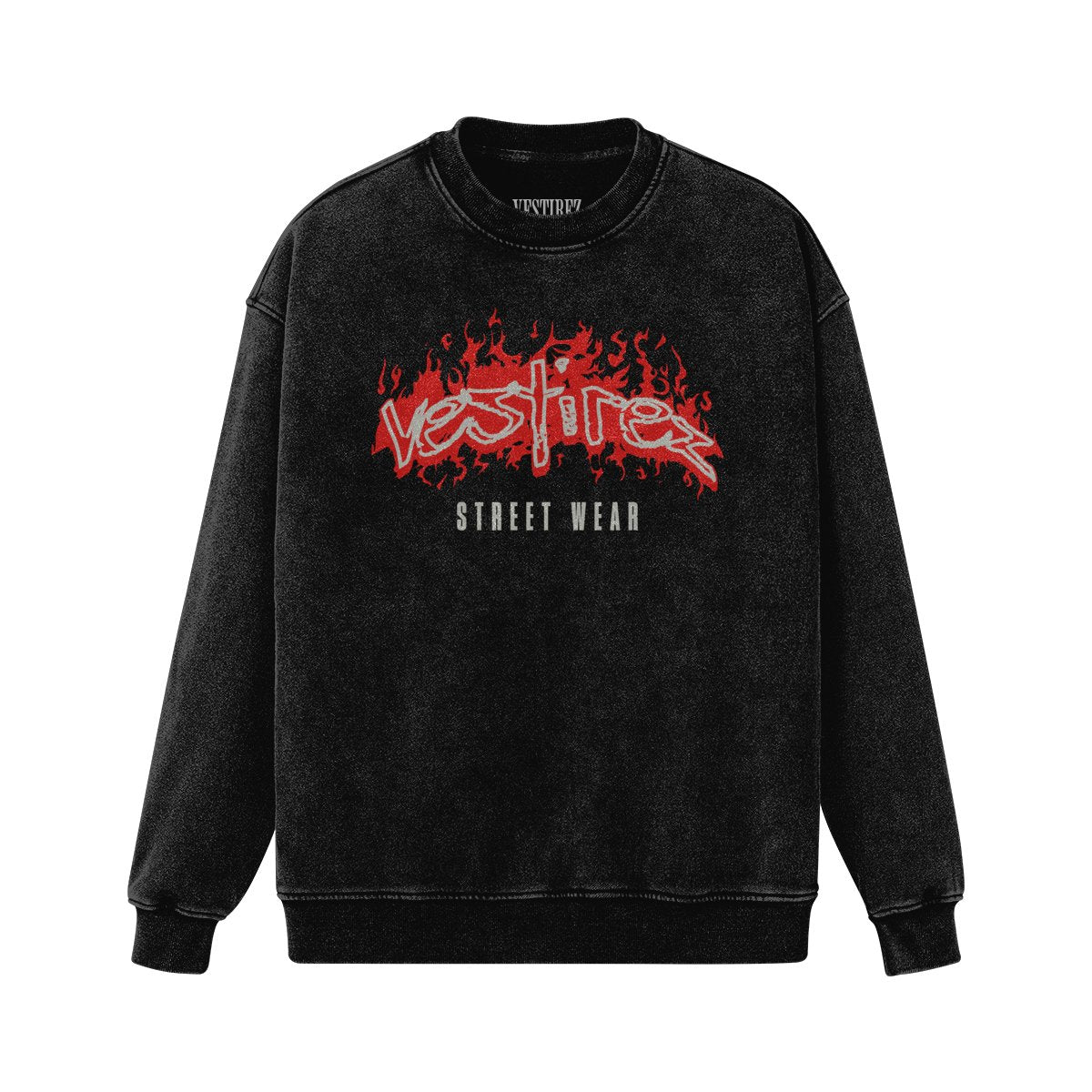 VESTIREZ ON FIRE - oversized heavyweight sweatshirt