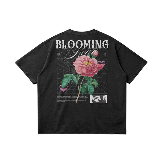 BLOOMING HEART - Oversized T-shirt