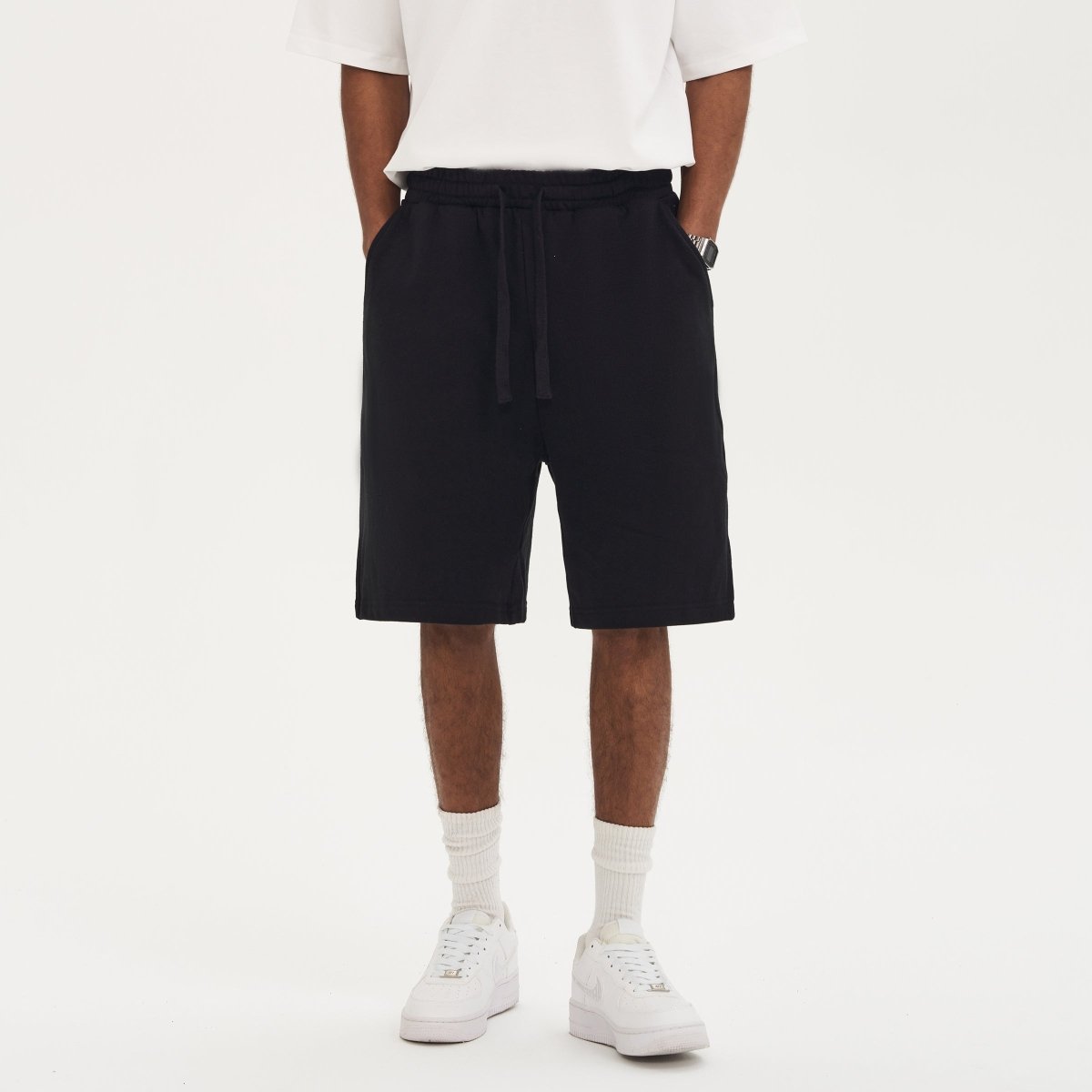 VESTIREZ - Black Sweat shorts